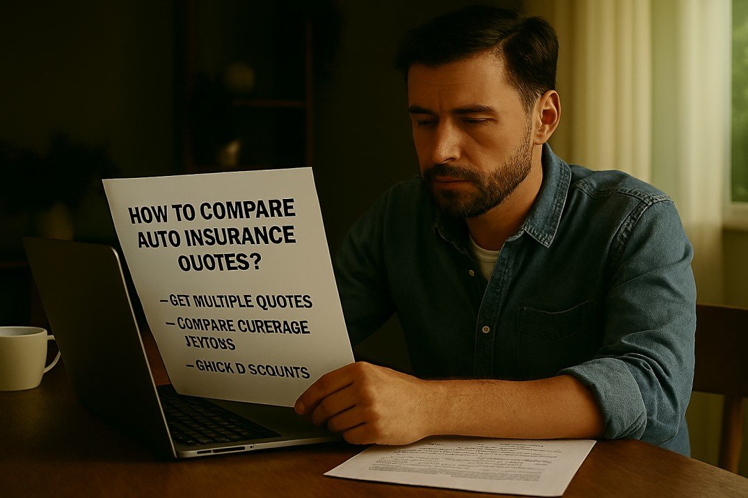 How to Compare Auto Insurance Quotes?
